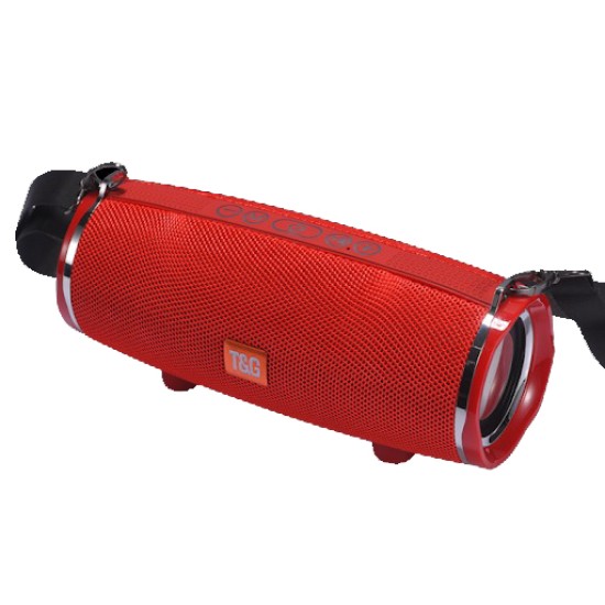 SPEAKER WIRELESS TG-189 AUX/USB/MEMORY CARD RED